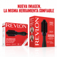One-Step Revlon Secador de Pelo de Cerámica y Cepillo de Aire Caliente Voluminizador, Negro