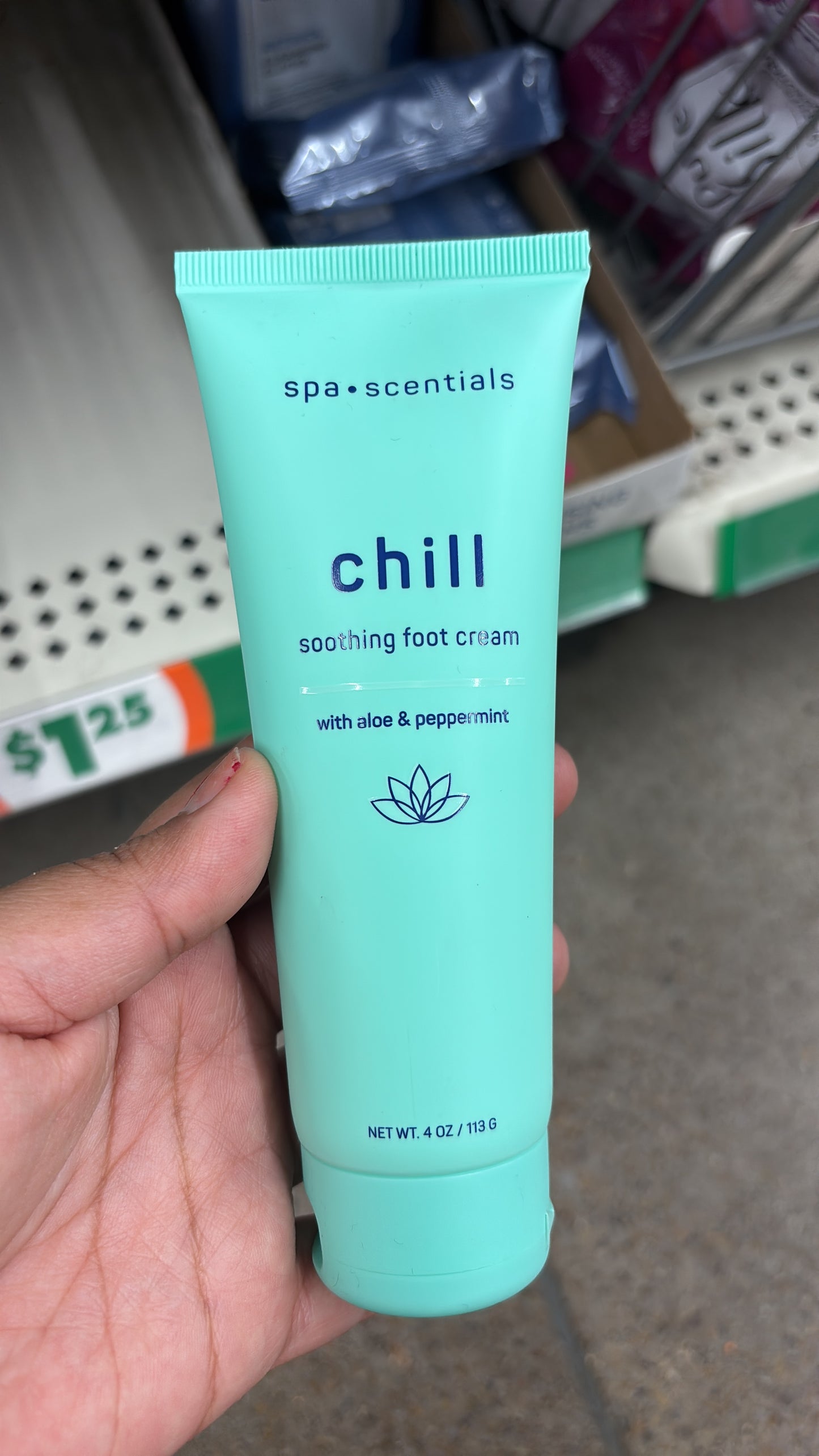 Chill soothing foot cream