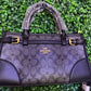 Bolsa de mano Coach Negra