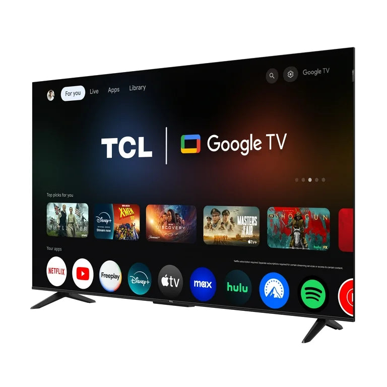 TCL 50" Serie Q QLED 4K UHD HDR Smart Google TV (Nuevo 2025) - Dolby Vision, Dolby Atmos, Motion Rate 240, HDR 10+, Modo de Juego Automático - 50Q51K