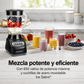 Hamilton Beach Licuadora de Batidos 48 oz. Tarro, 12 Funciones de Mezcla, Negro, 50180F