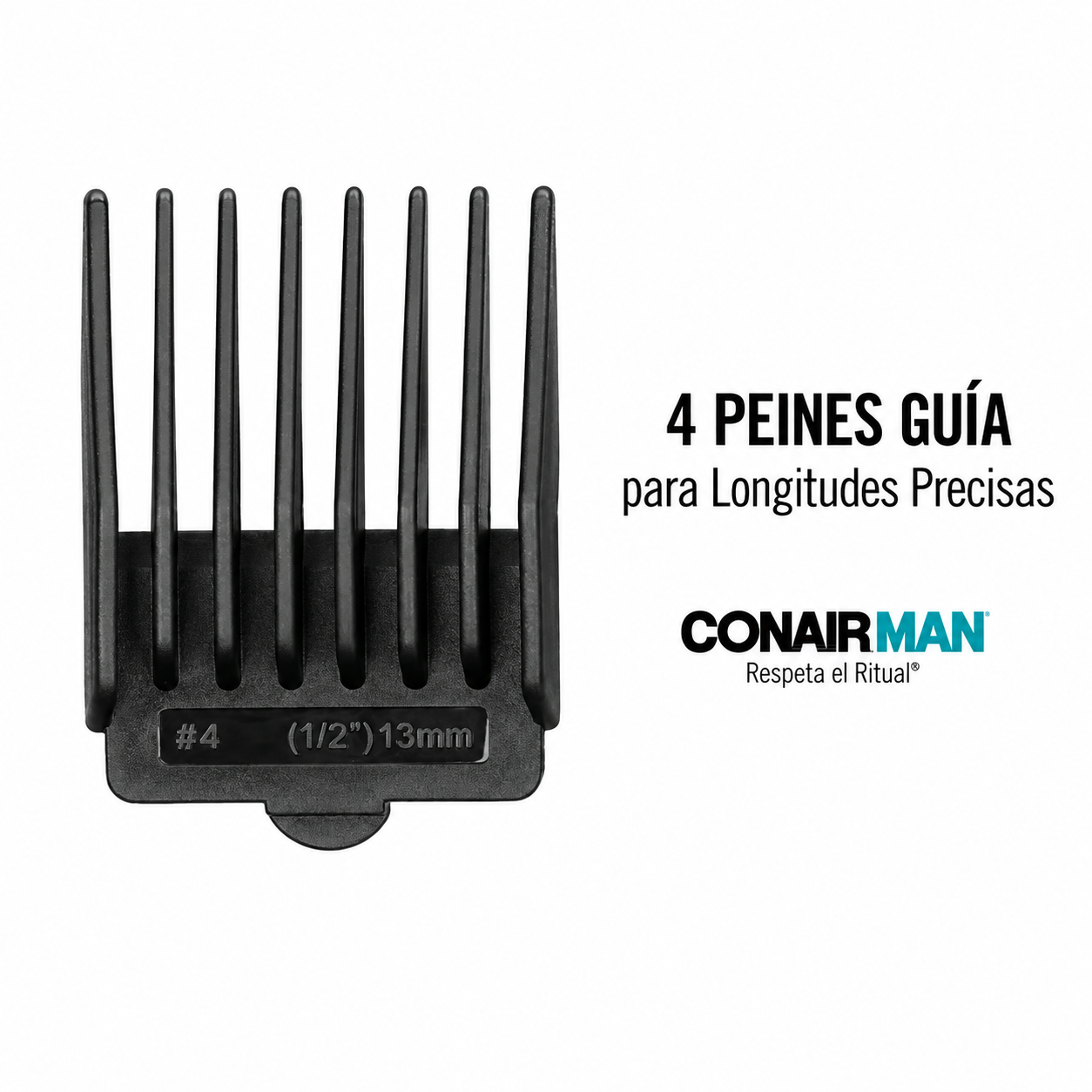 ConairMAN Kit de Corte de Pelo para Hombre de Corte Simple 10 Piezas