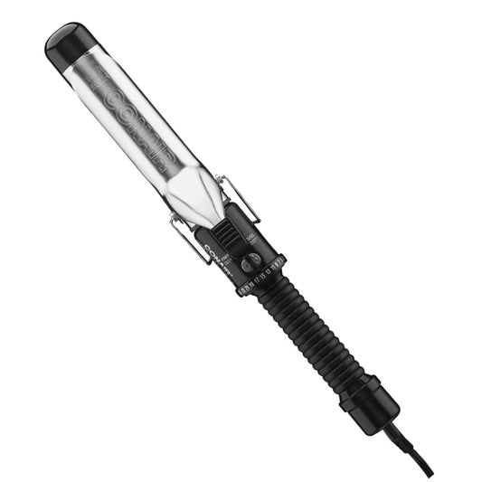 Conair Instant Heat Plancha para Rizar el Cabello de 1-1/4", para Cabello Corto, Medio y Largo