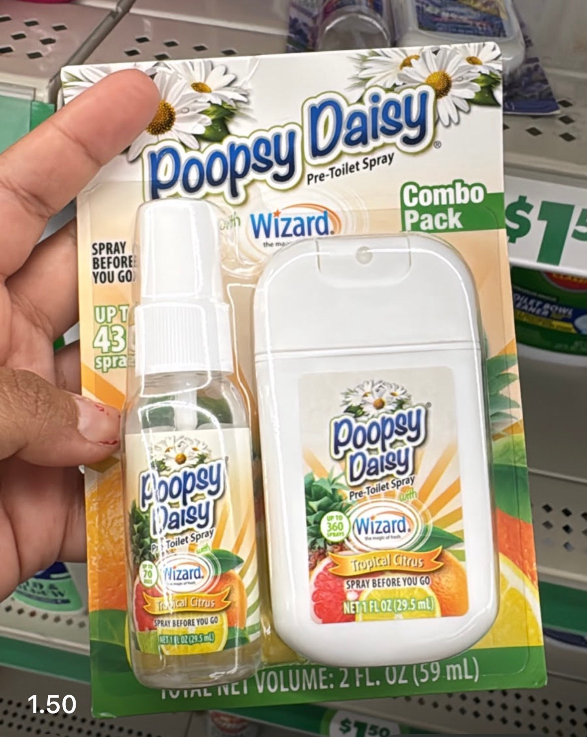 Wizard Poopsy Daisy combo citrus