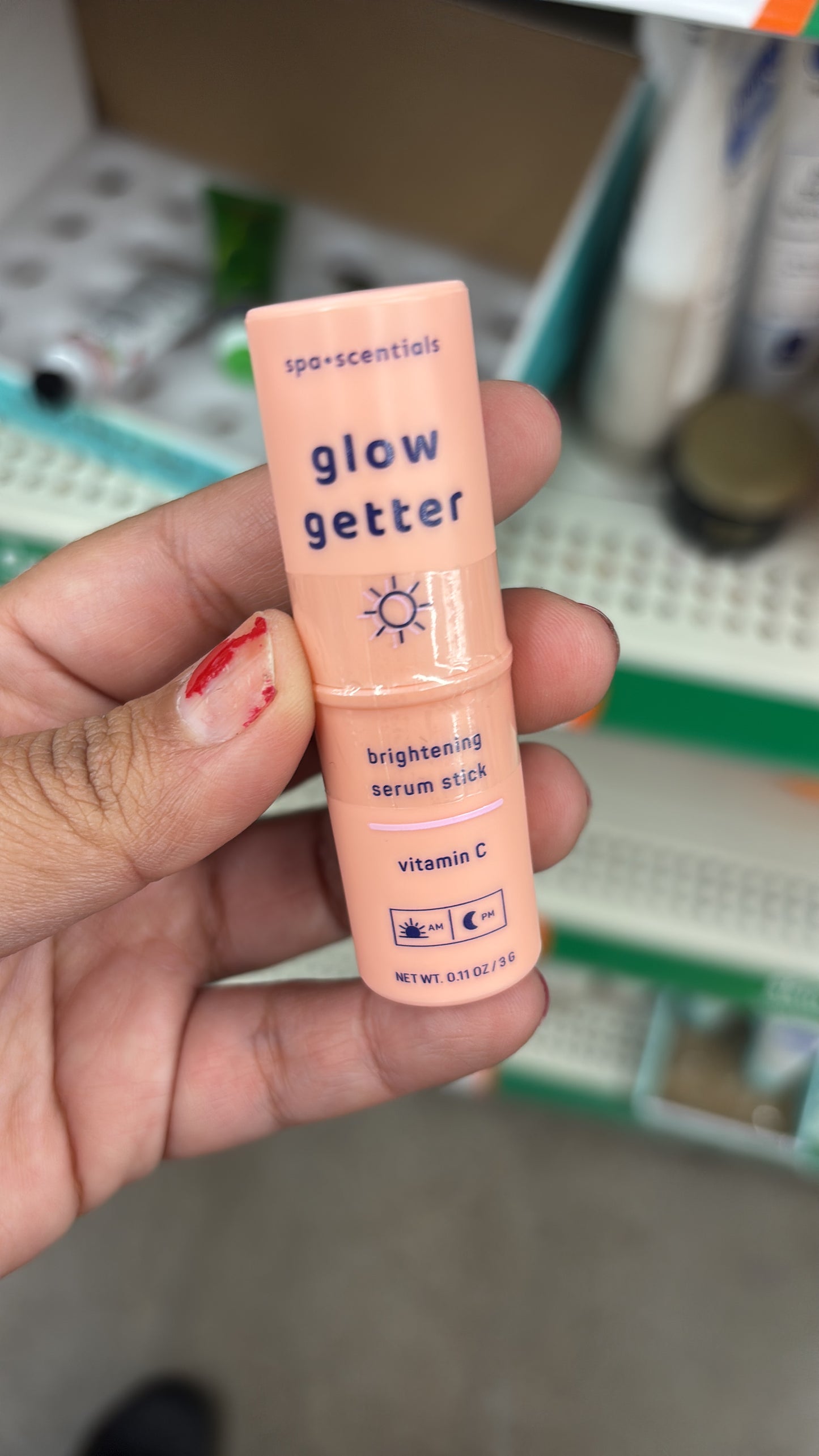 Brightening serum stick
