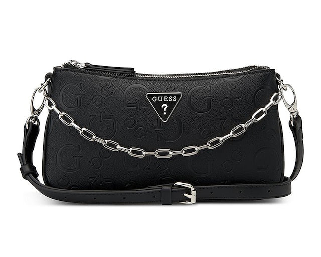 Shoulder Bag / Crossbody GUESS Negra con cadena
