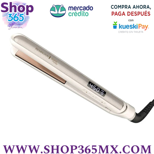 REMINGTON SHINE THERAPY Plancha/plancha de 1 Pulgada con Infusión de Aceite de Argán y Queratina, S9511