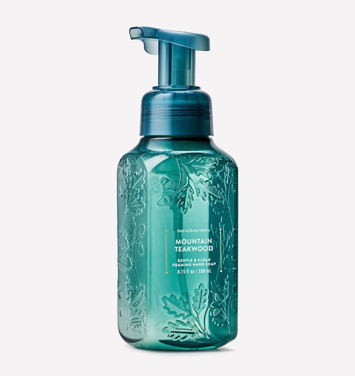🌲 Bath & Body Works Mountain Teakwood Jabón de Manos en Espuma 259 ml