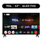 TCL 43" Serie Q31K 1080P FHD QLED Smart TV con Google TV – 43Q31K