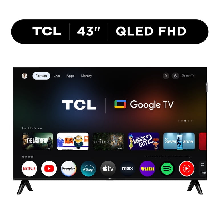 TCL 43" Serie Q31K 1080P FHD QLED Smart TV con Google TV – 43Q31K