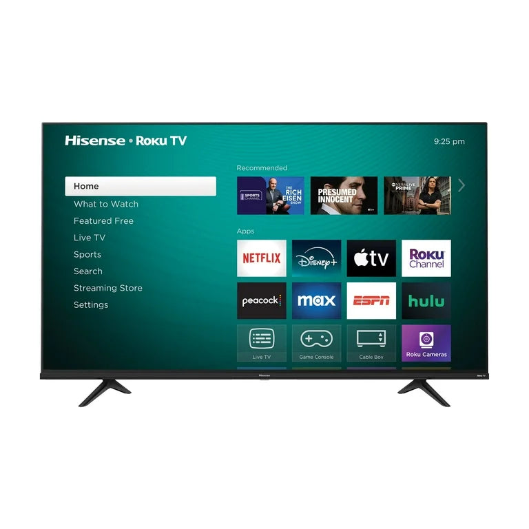 Hisense 58" Clase 4K UHD LED LCD Roku Smart TV HDR R6 Serie 58R6E3