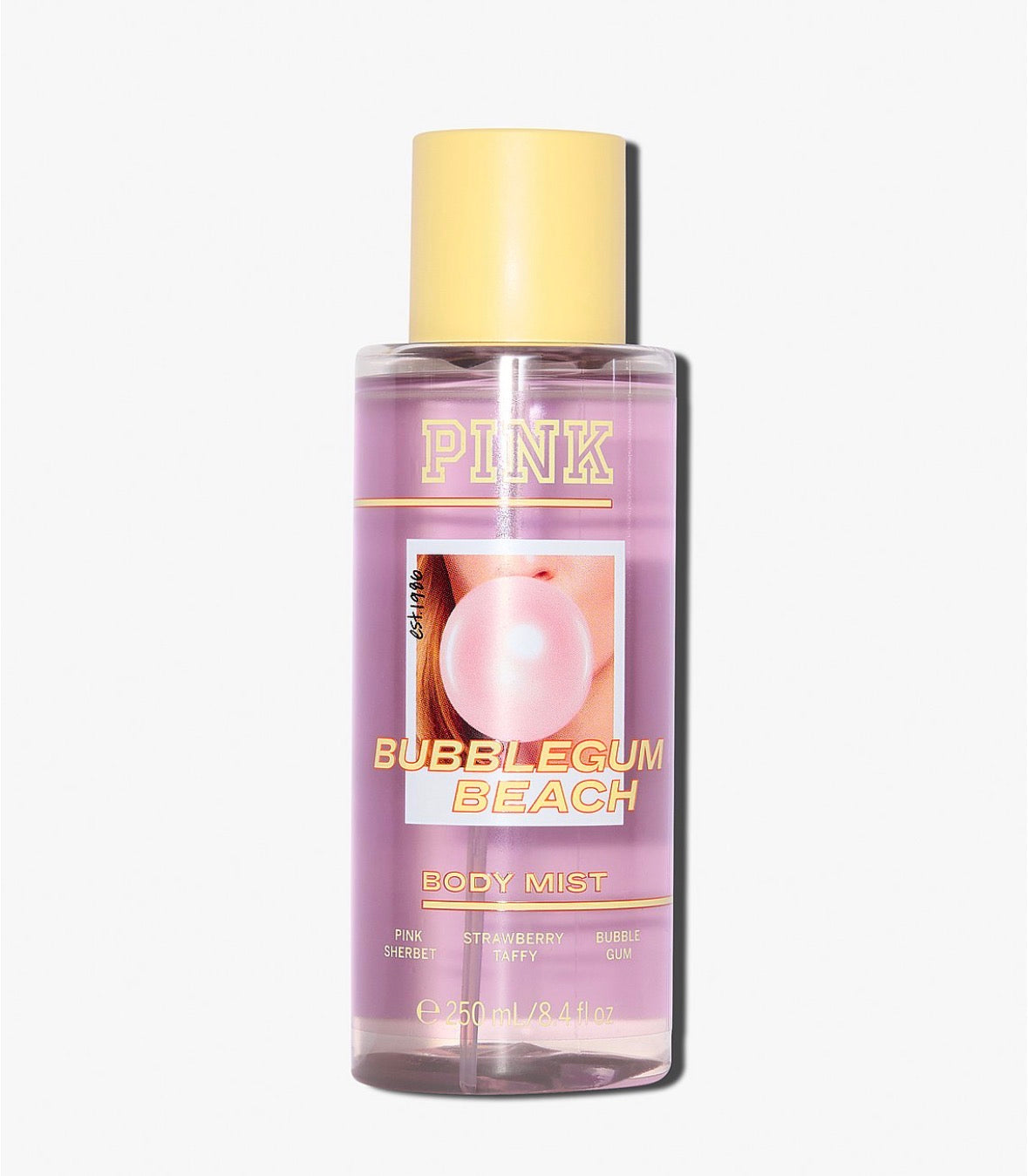 PINK Bubblegum Beach Body Mist 250 ml | Fresa, Chicle y Sorbete Rosa