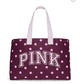 Bolsa Tote Plegable PINK Victoria’s Secret con Estuche Polka Dot