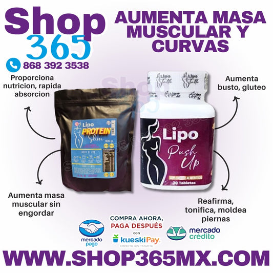 Lipotalla Push Up & Proteina Slim