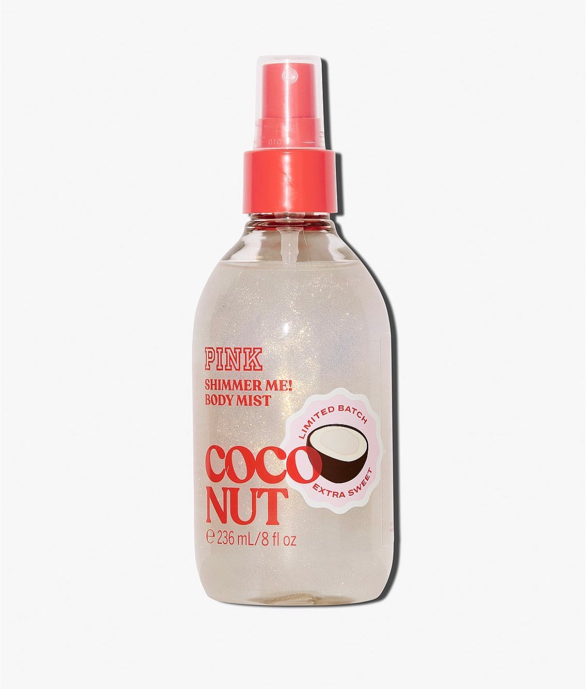 🥥✨ ¡PINK Shimmer Me! Coconut! ✨🥥 Body Mist