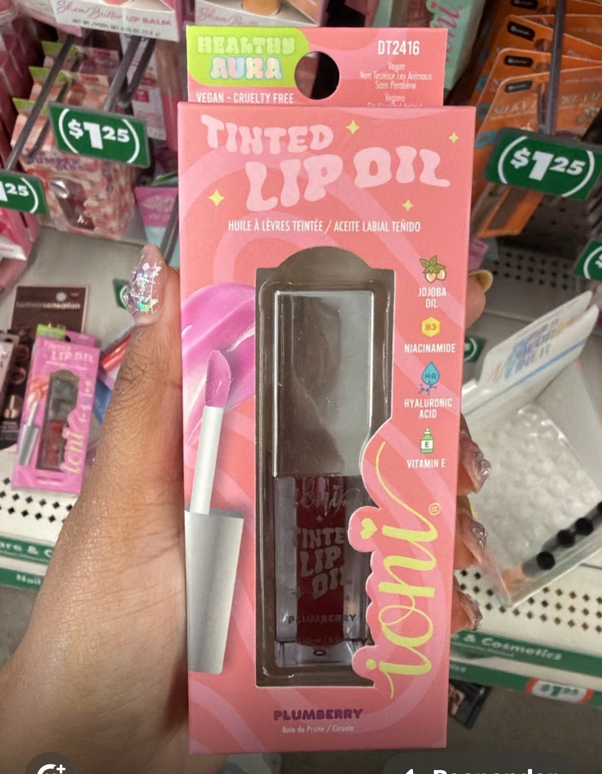 Toni tinted lip oil