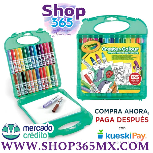 Juego de marcadores y papel lavables Crayola Pip-Squeaks