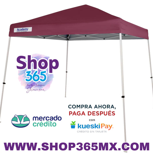 El toldo con patas inclinadas Easy Shade de 3 m x 3 m de Academy Sports + Outdoors