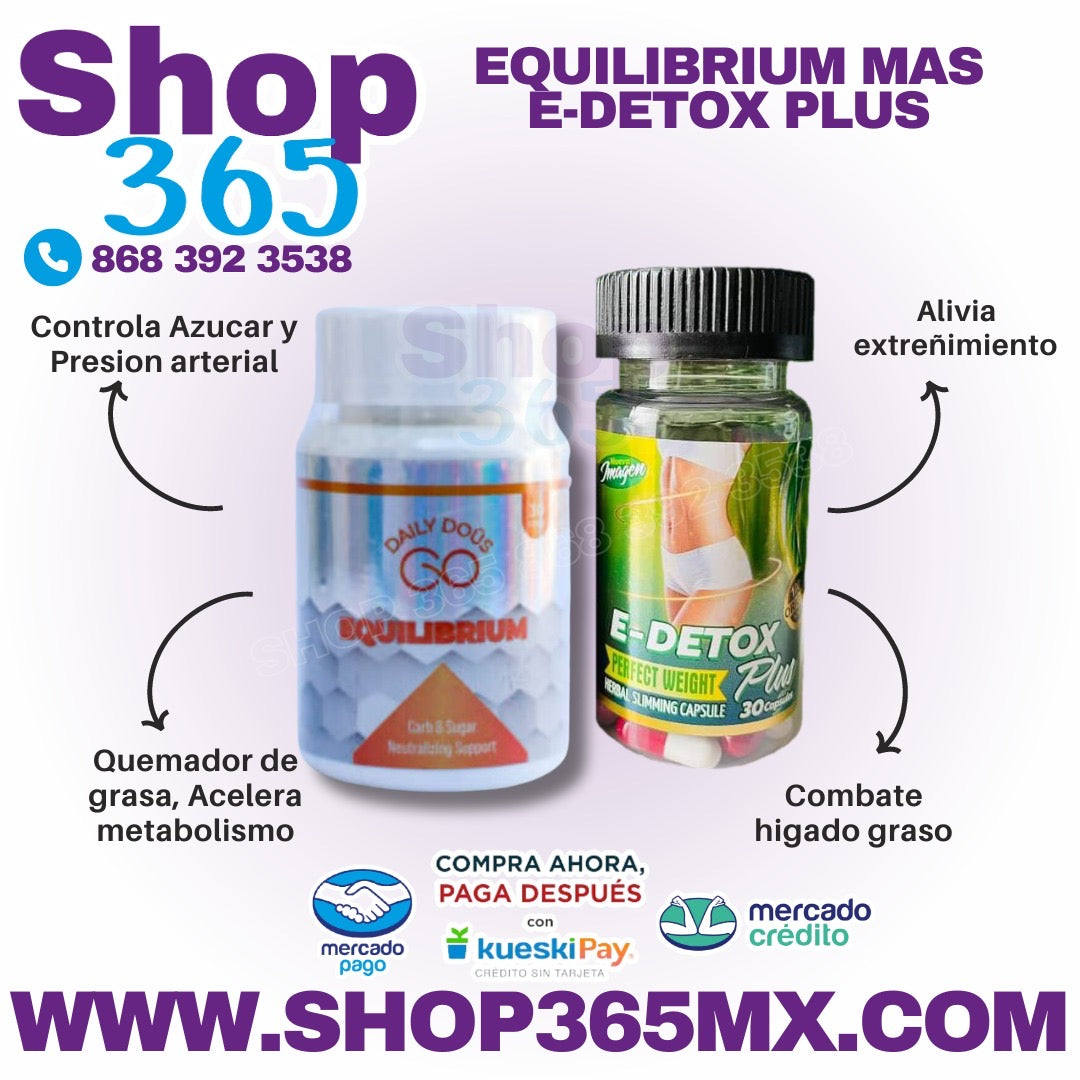 Equilibrium más E-Detox Plus