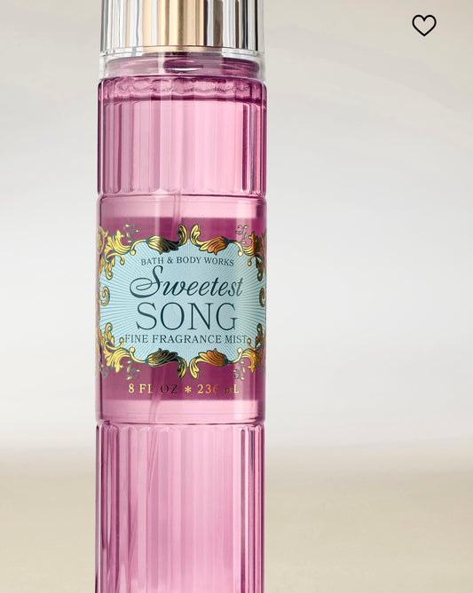 Sweetest Song Fine Fragrance Mist