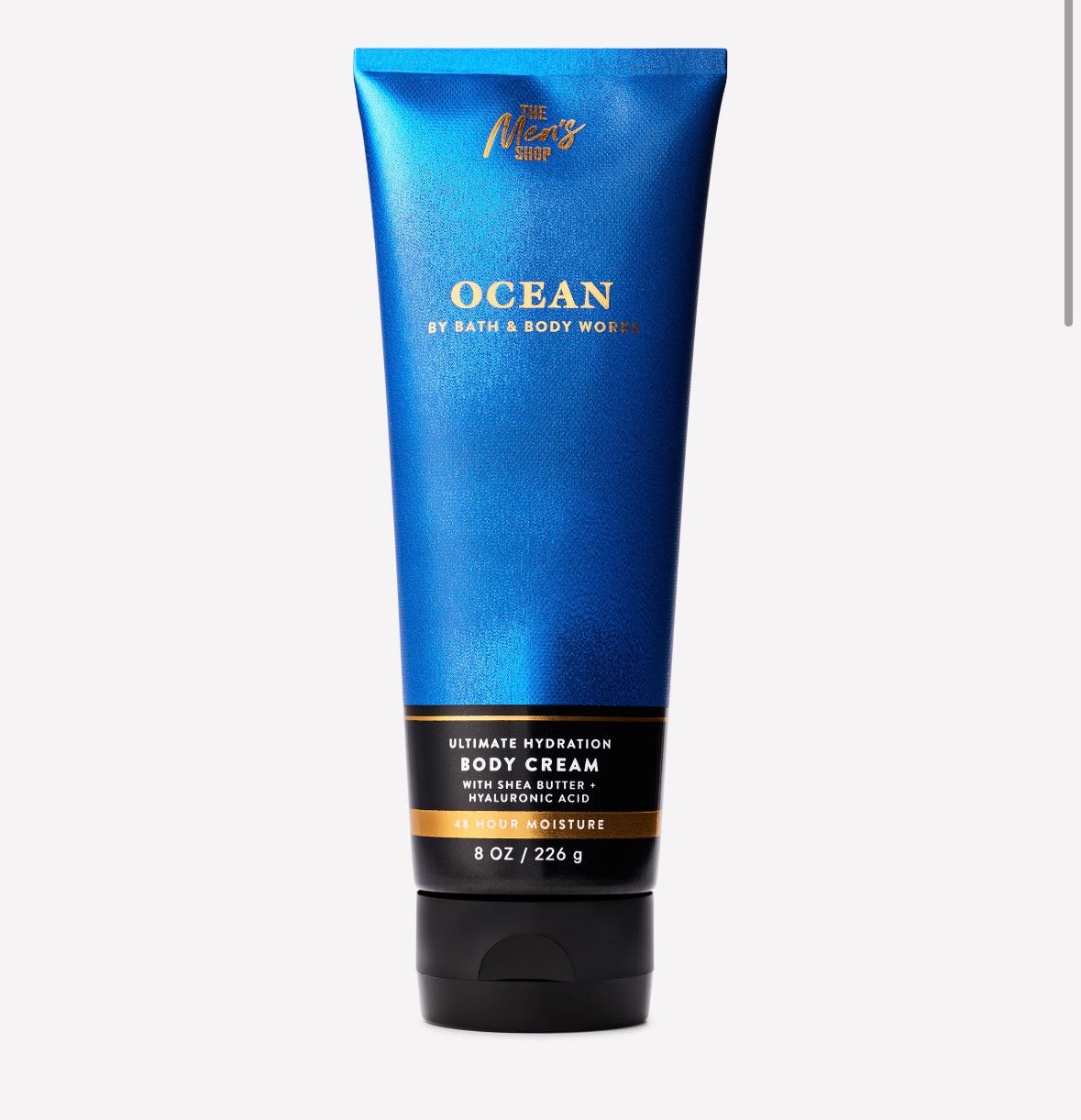 Ocean Ultimate Hydration Body Cream Bath & Body Works 226 g – Crema Corporal para Hombre