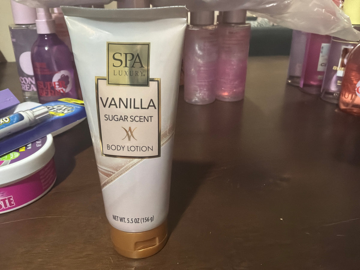 Spa Luxury Vanilla Sugar Scent Body Lotion
