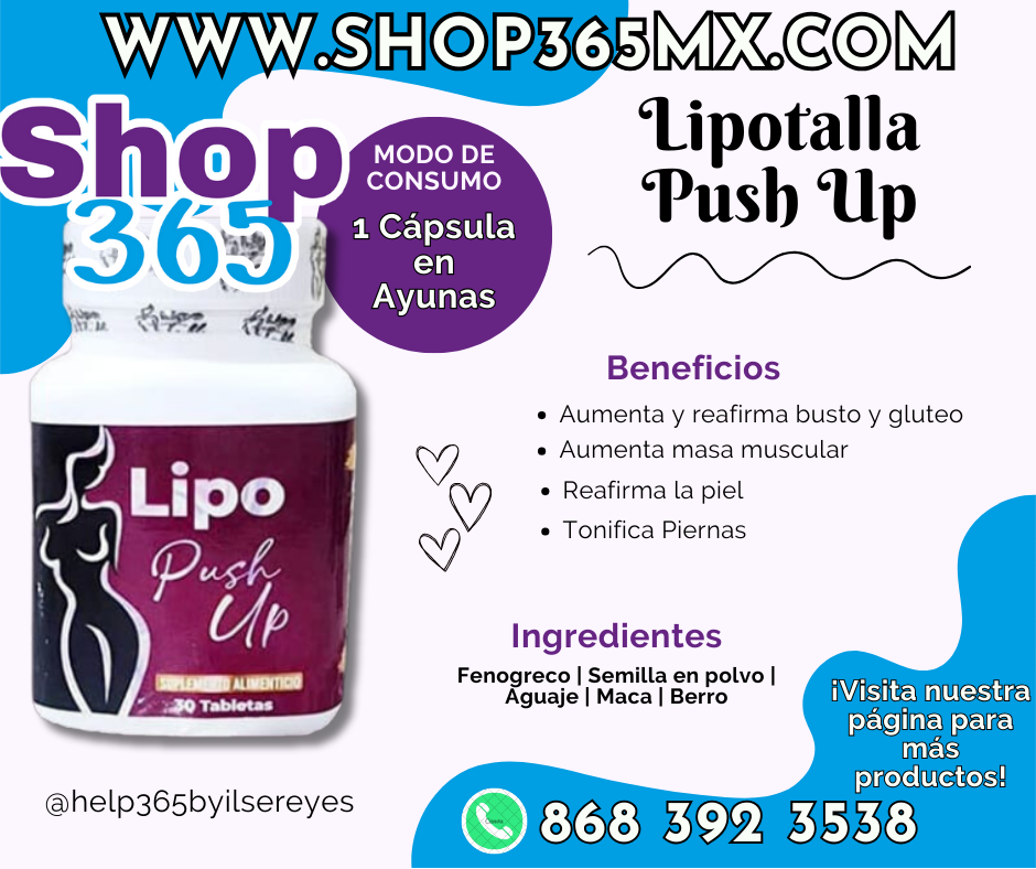 Lipotalla Push Up & Proteina Slim