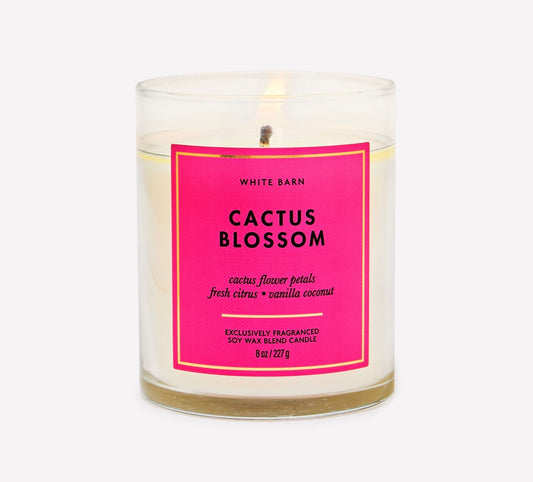 Cactus Blossom – Vela Aromática 1 Mecha White Barn 8 oz / 227 g