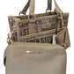 Bolsa Steve Madden 3 en 1 Taupe Café ORIGINAL
