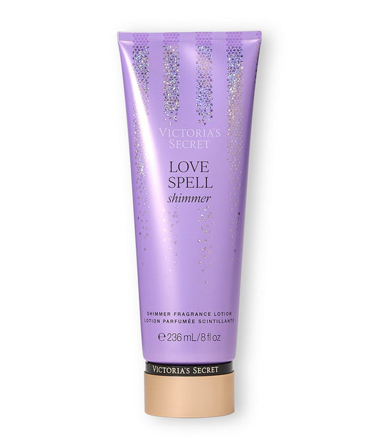 Body Lotion Love Spell Shimmer – Brillo Radiante y Dulzura Irresistible Victoria’s Secret