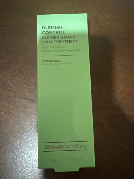 Global Beauty Care Blemish Control Blemish & Dark Spot Trearment Cream Gel