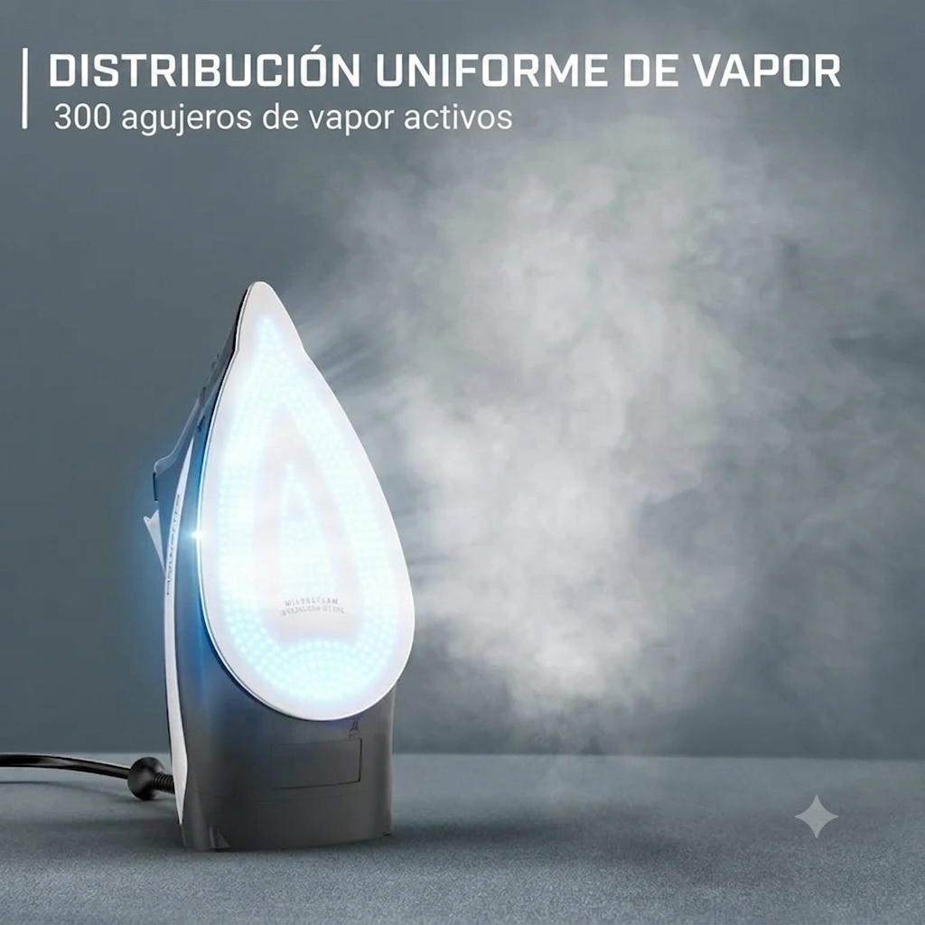 Rowenta Rendimiento Plancha de Vapor DW2350U3, Azul