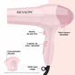 Revlon Essentials Secadora de Cabello Iónica con Control Del Frizz, 1875 Watts, Rosa Claro