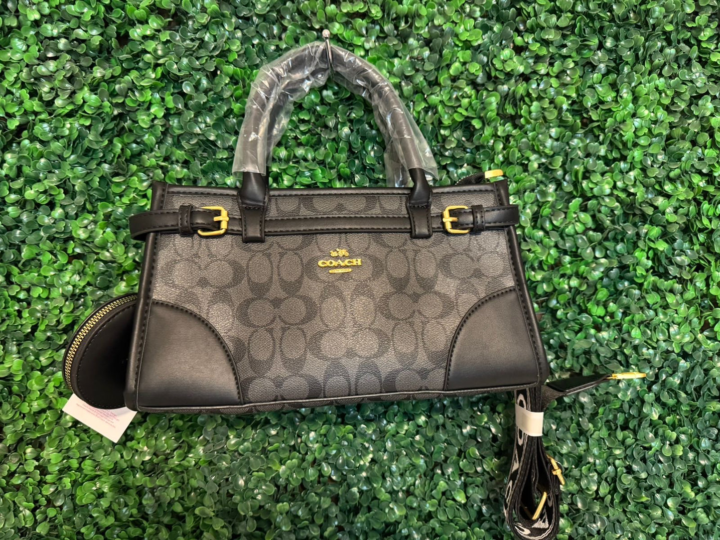 Bolsa de mano Coach Negra