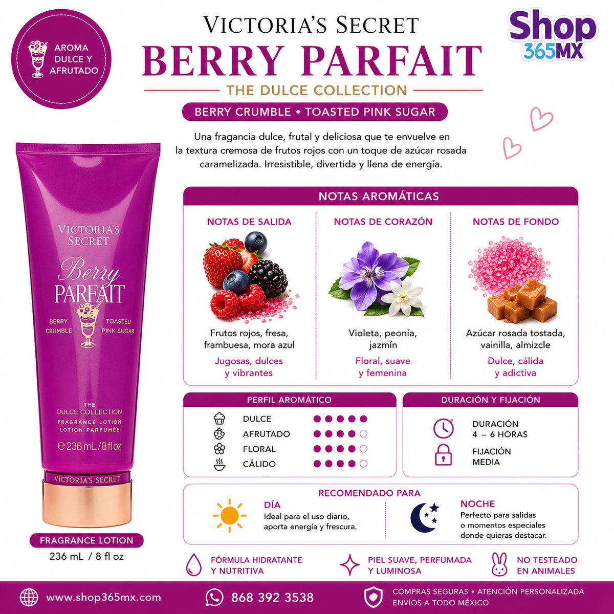 Victoria’s Secret Dulce Berry Parfait Body Lotion