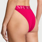 Victoria’s Secret Logo Waist Thong Panty Rosa Fucsia – Tanga de Cintura Alta
