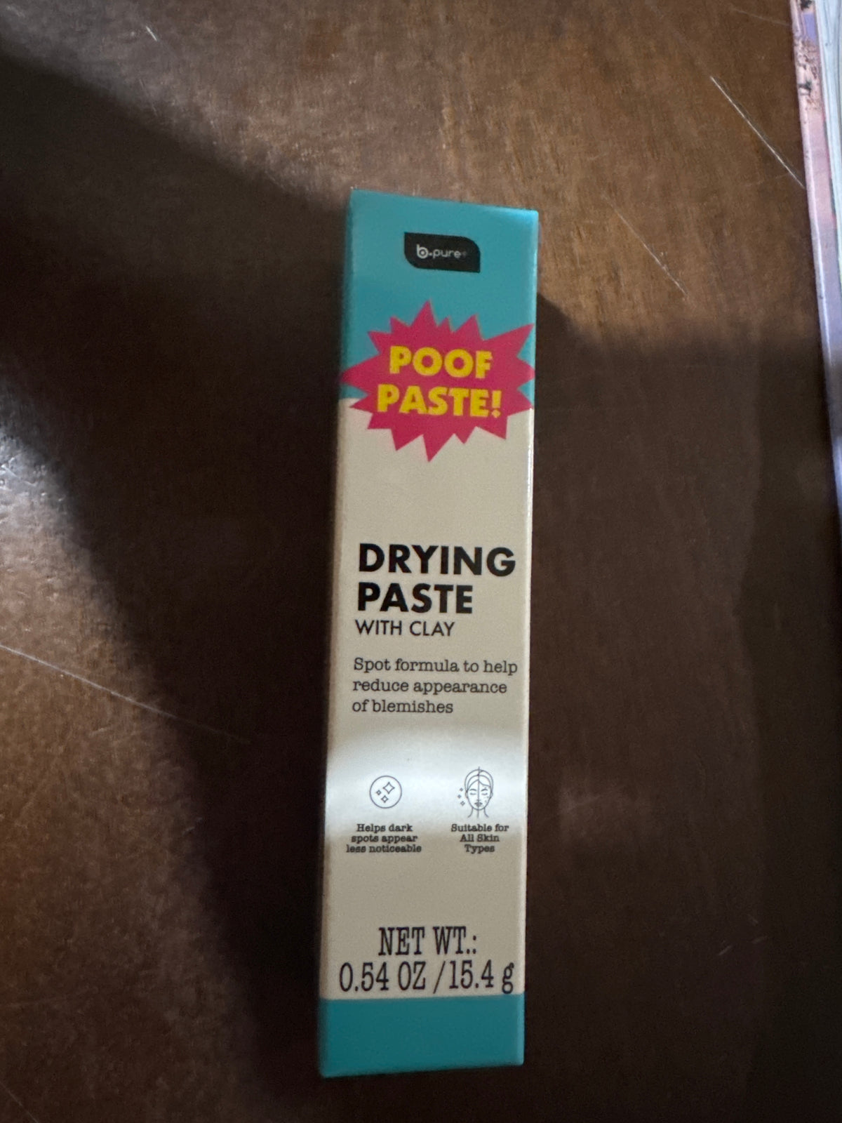 BPure Poof Paste! Drying Paste with Clay