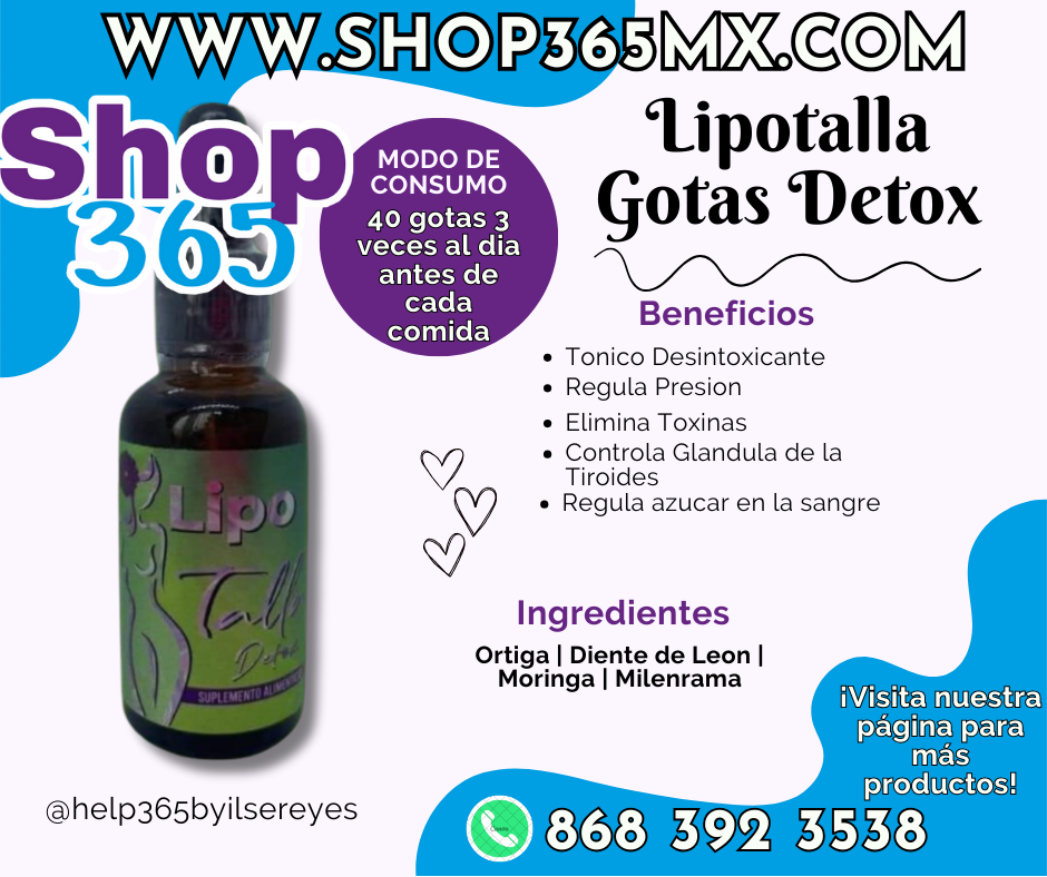 LipoTalla Detox Gotas