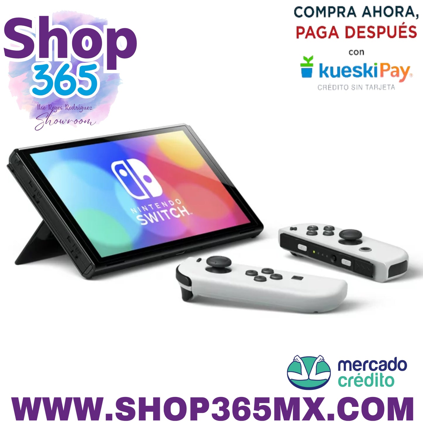 Nintendo OLED con Joy-Con blanco Blanco, Nintendo Switch