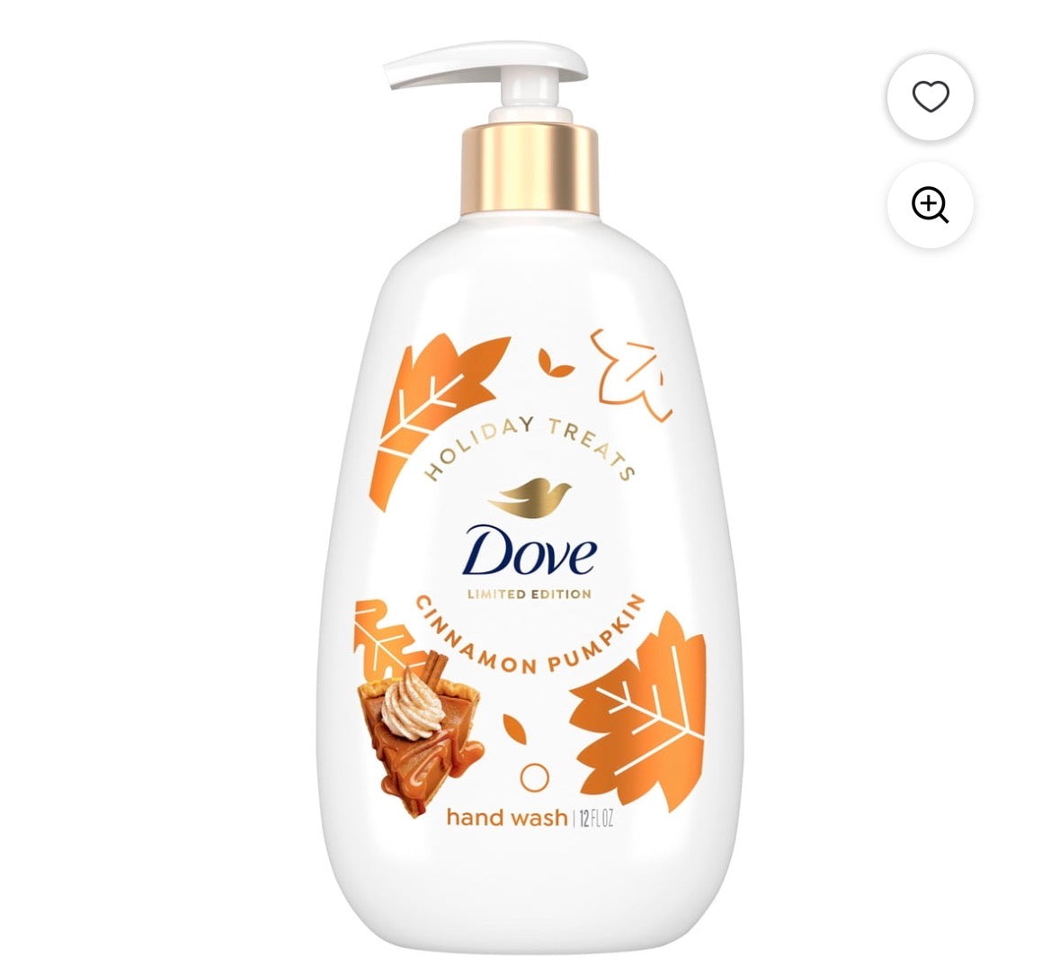 Dove Hand Wash Cinnamon Pumpkin