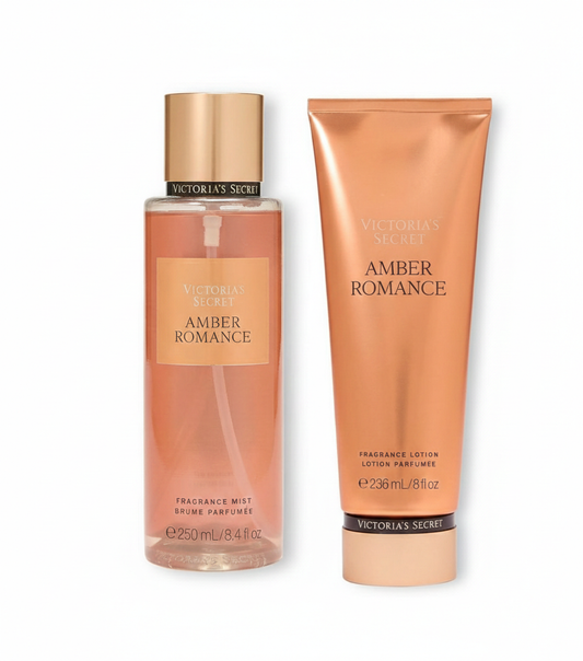 Set Victoria's Secret: Amber Romance – Calidez y Seducción Infinita