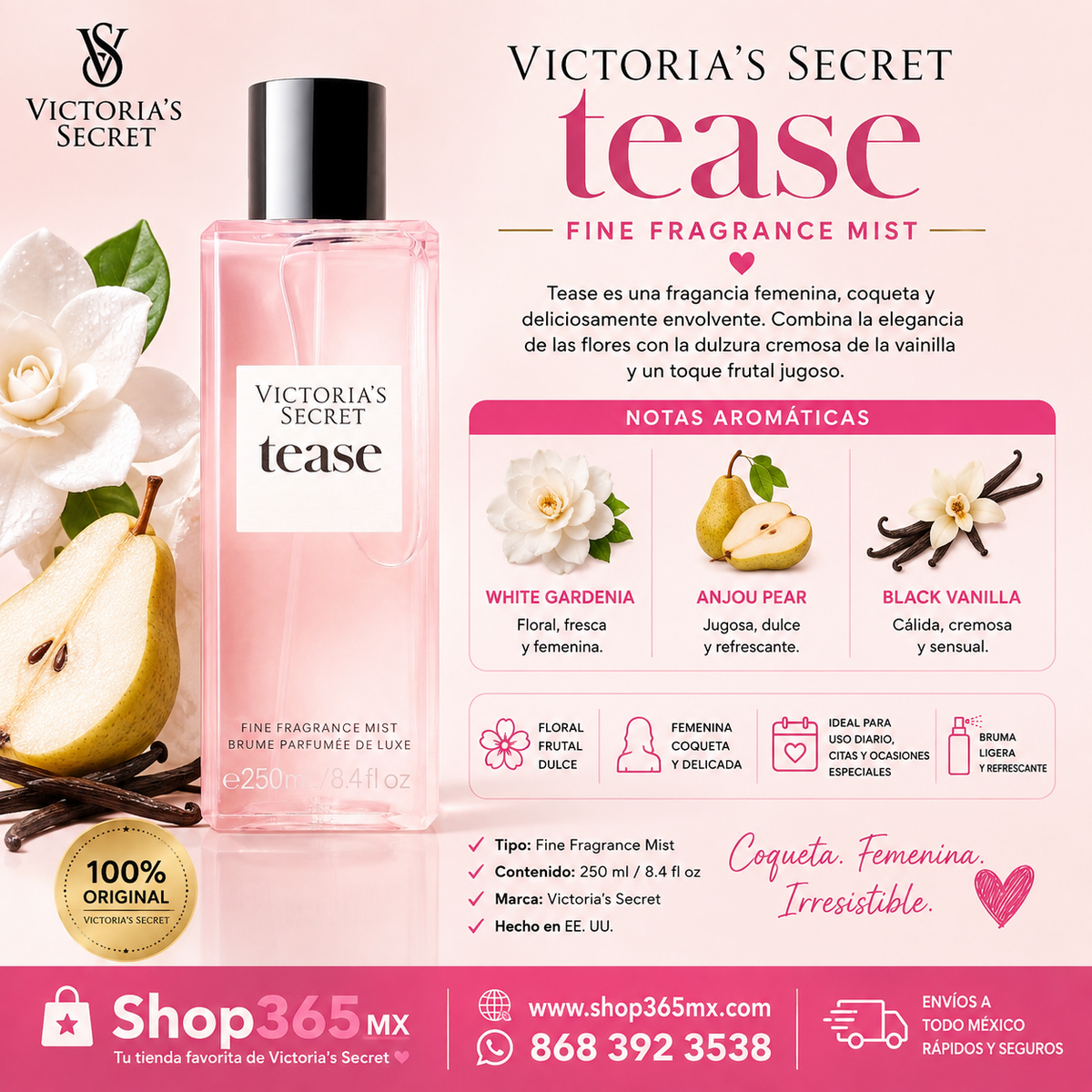 🌸 Victoria’s Secret Tease Fine Fragrance Mist 🌸