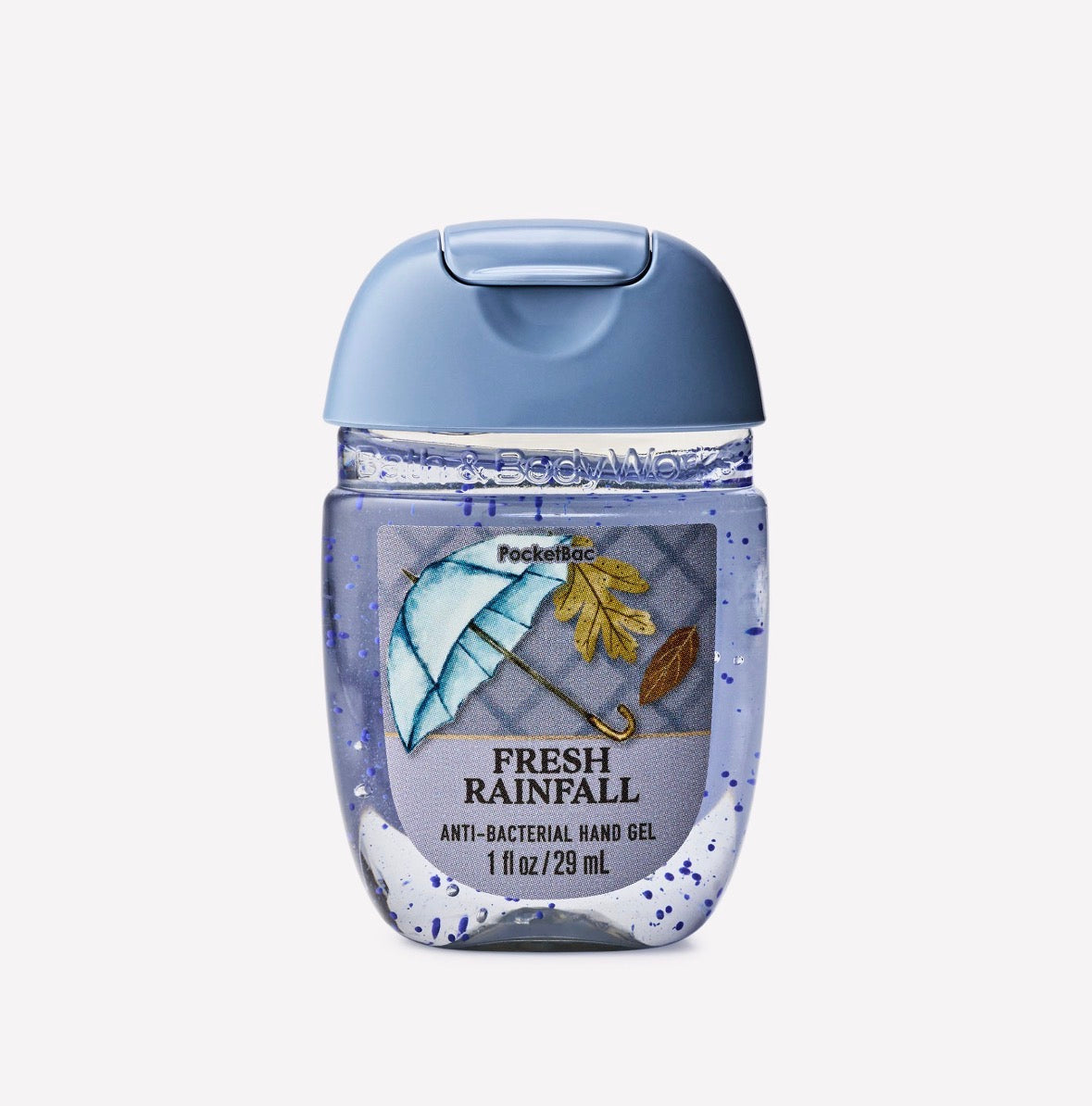 Bath & Body Works PocketBac Fresh Rainfall – Gel Antibacterial 29 mL 🌧️💙