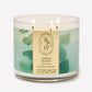 Vela Stress Relief Eucalyptus + Spearmint 3 Mechas Bath & Body Works Aromatherapy – 14.5 oz / 411 g