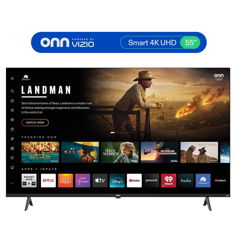 onn 55" Clase 4K UHD con Tecnología de VIZIO Smart TV, 55S4V1