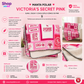 Victoria’s Secret PINK Manta Polar Sherpa + Perrito Decorativo – Set Rosa Coleccionable