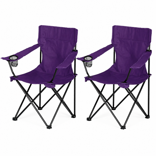 2 Sillón Con El Logotipo De Academy Sports + Outdoors color Morado brillante