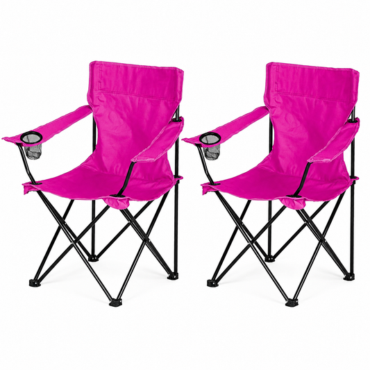 2 Sillón Con El Logotipo De Academy Sports + Outdoors color Rosa