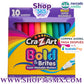 Cra-Z-Art Bold & Brites Marcadores multicolores súper lavables, 10 unidades, regreso a la escuela