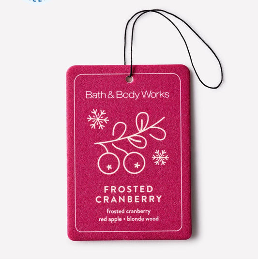 Bath & Body Works Frosted Cranberry Car Fragrance Refill – Repuesto Aroma para Auto